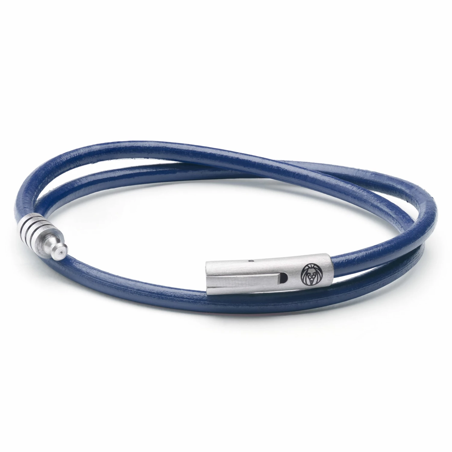 Lucleon Collins | Navy Blue Liquorice Cord Bracelet 2 Lucleon Collins | Navy Blue Liquorice Cord Bracelet - Image 2