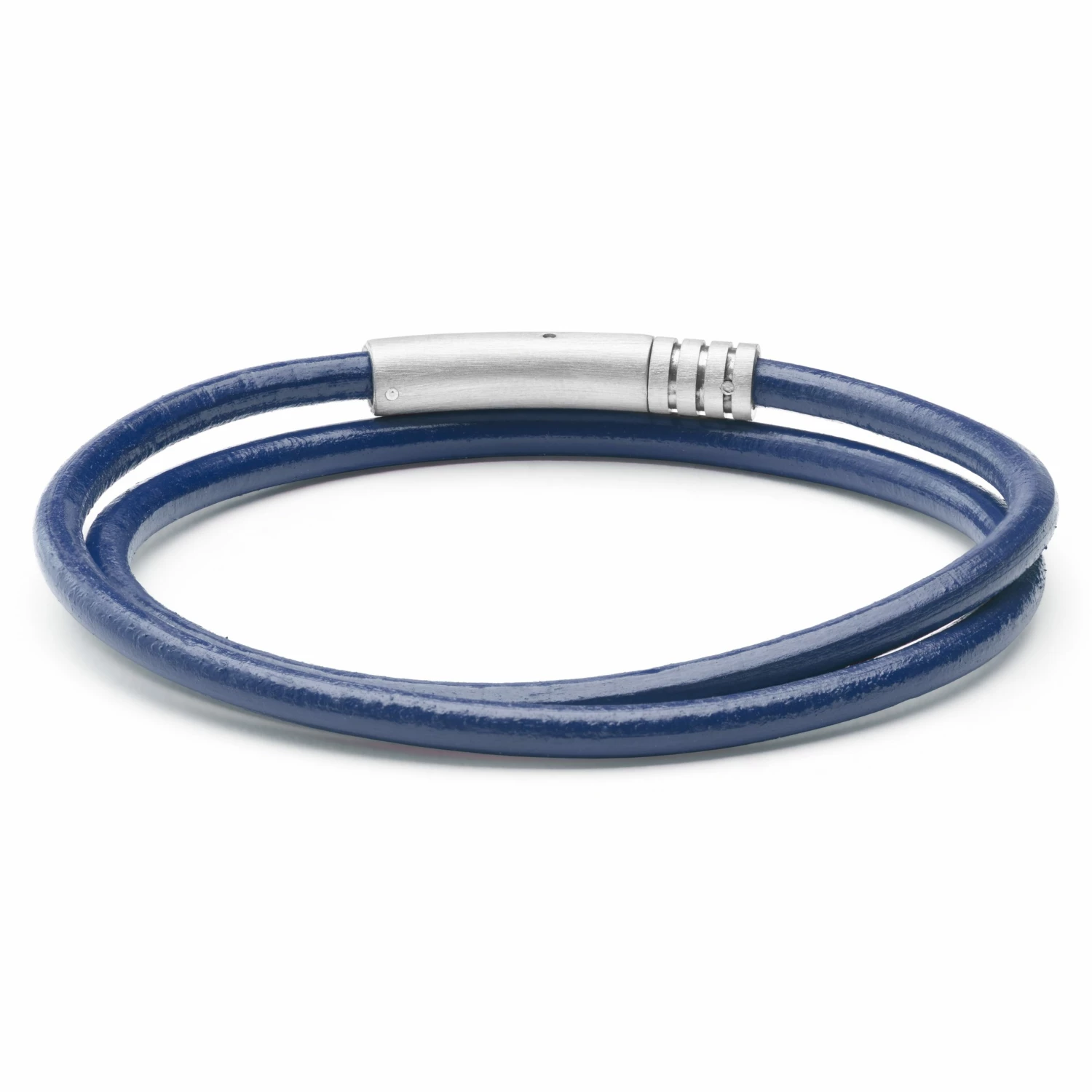 Lucleon Collins | Navy Blue Liquorice Cord Bracelet 3 Lucleon Collins | Navy Blue Liquorice Cord Bracelet - Image 3