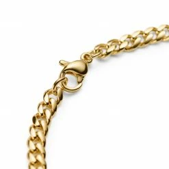Lucleon 1/8" (3 mm) Gold-Tone Chain Bracelet -MEN'S BRACELETS Sales Store 1 3.4e93674a520cbb683b8f2fa8488b897c 2
