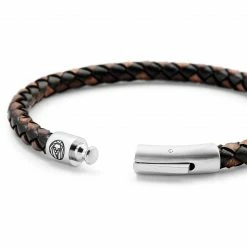 Lucleon Collins | 6mm Brown & Black Woven Leather Bracelet -MEN'S BRACELETS Sales Store 1 3.f4ff168d6321635f61a5e2fa9f38a2c8 2