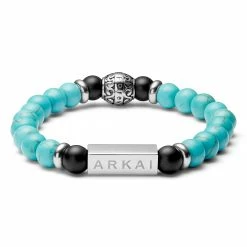Arkai Black Onyx & Turquoise Bracelet