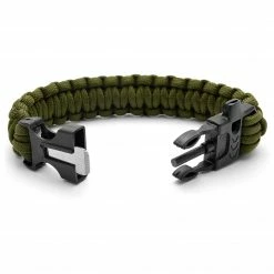 Tailor Toki Army Green Paracord Firestarter Bracelet -MEN'S BRACELETS Sales Store 10 2 3 1 2 2 52