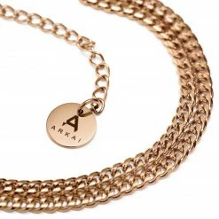 Arkai Rico | Rose Gold-Tone Double Curb Chain Bracelet -MEN'S BRACELETS Sales Store 10 318e674477cfd5b3d39ecc1e6ab5ce303 3