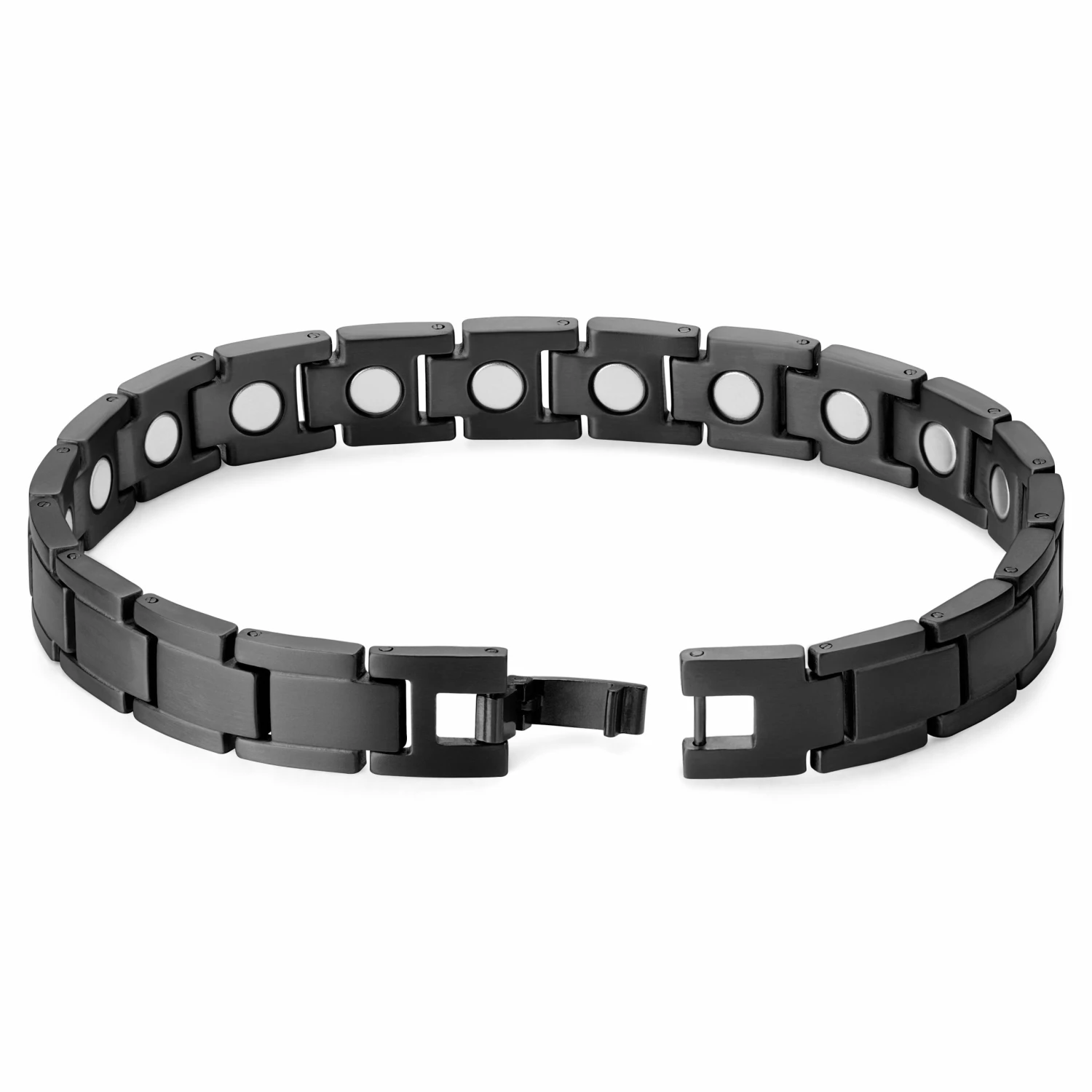 Lucleon Black Pure Magnetic Titanium Bracelet 2 Lucleon Black Pure Magnetic Titanium Bracelet - Image 2