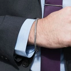 Fort Tempus Stainless Steel Band Bracelet -MEN'S BRACELETS Sales Store 10423 bracelet