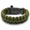 Tailor Toki Army Green Paracord Firestarter Bracelet