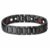 Lucleon Black Titanium Magnetic Bracelet