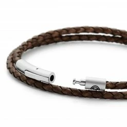 Lucleon Collins | 3mm Brown Woven Leather Wrap Bracelet 11 Lucleon Collins | 3mm Brown Woven Leather Wrap Bracelet -MEN'S BRACELETS Sales Store 11 36167eb9d49522dfe1cf3c77d2e67f129 2