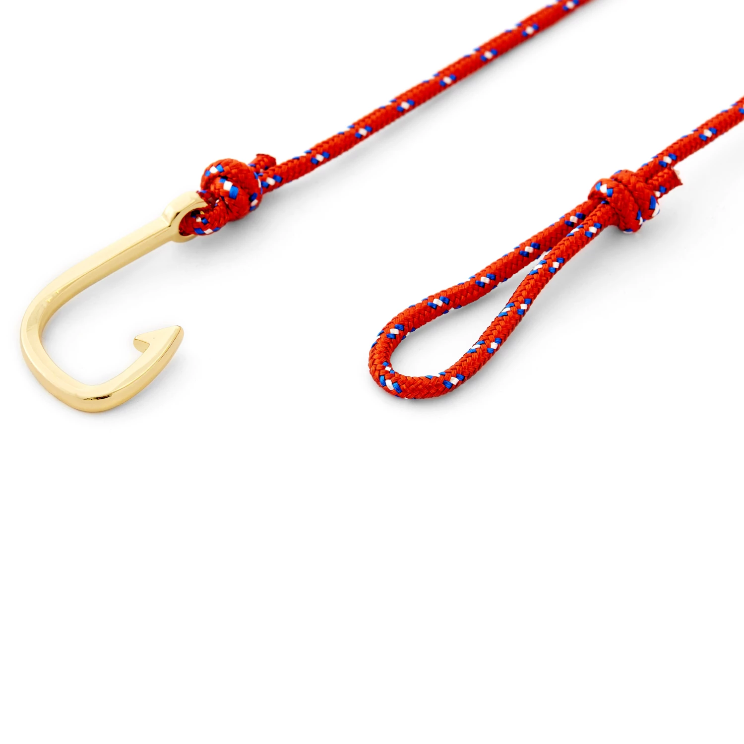 Tailor Toki Red & Gold-Tone Fish Hook Bracelet 2 Tailor Toki Red & Gold-Tone Fish Hook Bracelet - Image 2