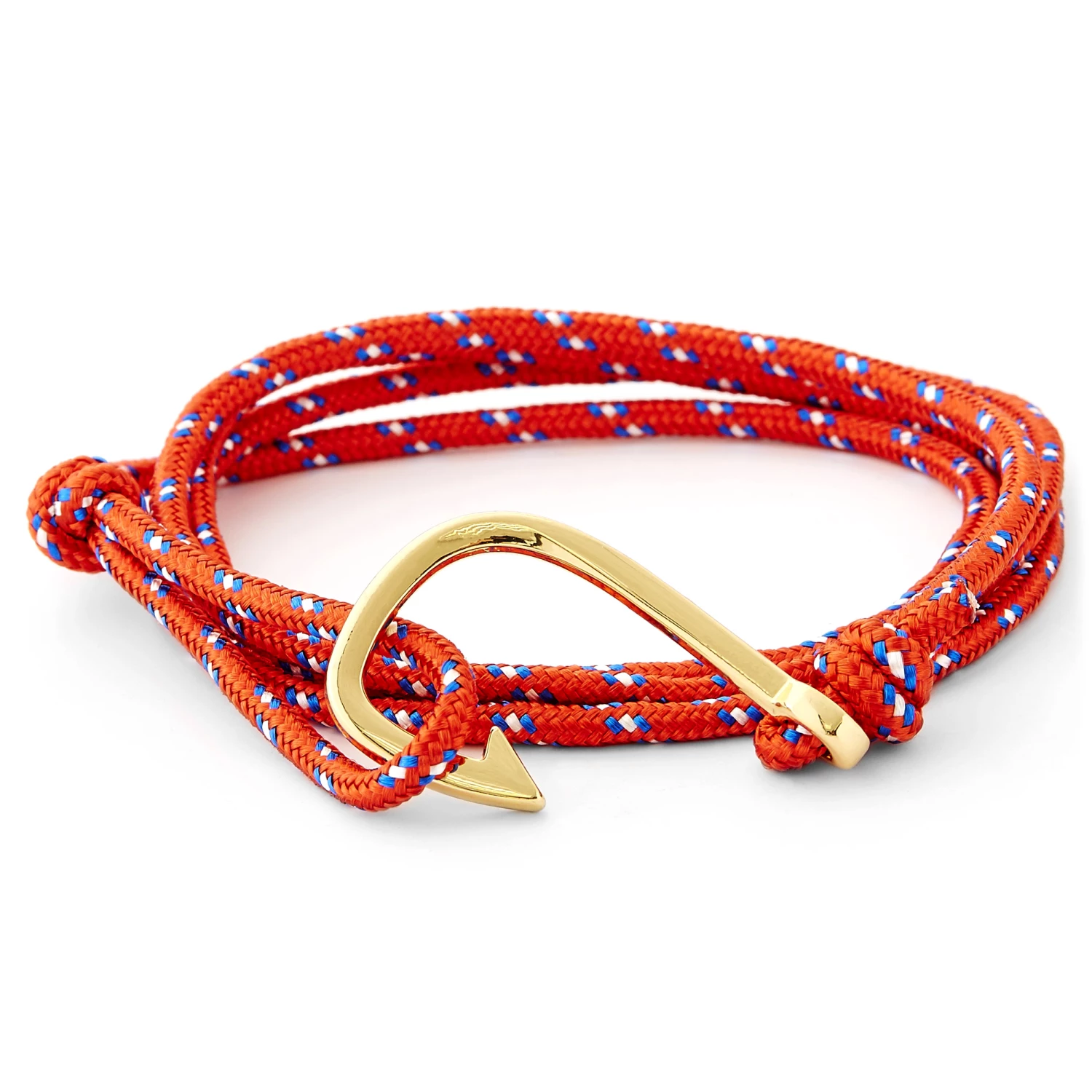 Tailor Toki Red & Gold-Tone Fish Hook Bracelet 1 Tailor Toki Red & Gold-Tone Fish Hook Bracelet