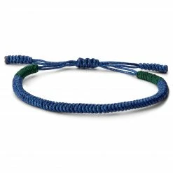 Waykins Green & Blue Braided Nylon Bracelet Set 10 Waykins Green & Blue Braided Nylon Bracelet Set -MEN'S BRACELETS Sales Store 13 1598aa353c2ff0275b1a2b6c12ef50bec