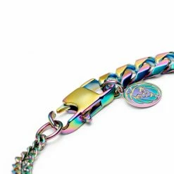 Lucleon Amager | Rainbow Stainless Steel Curb Chain Bracelet -MEN'S BRACELETS Sales Store 14 30206955fd5a615476065d067fb01d8f9 3