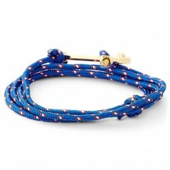 Tailor Toki Cobalt Blue & Gold-Tone Anchor Bracelet -MEN'S BRACELETS Sales Store 15 1 87 copy