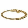 Lucleon Amager | Gold-Tone Stainless Steel Curb Chain Bracelet