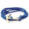 Tailor Toki Cobalt Blue & Gold-Tone Anchor Bracelet