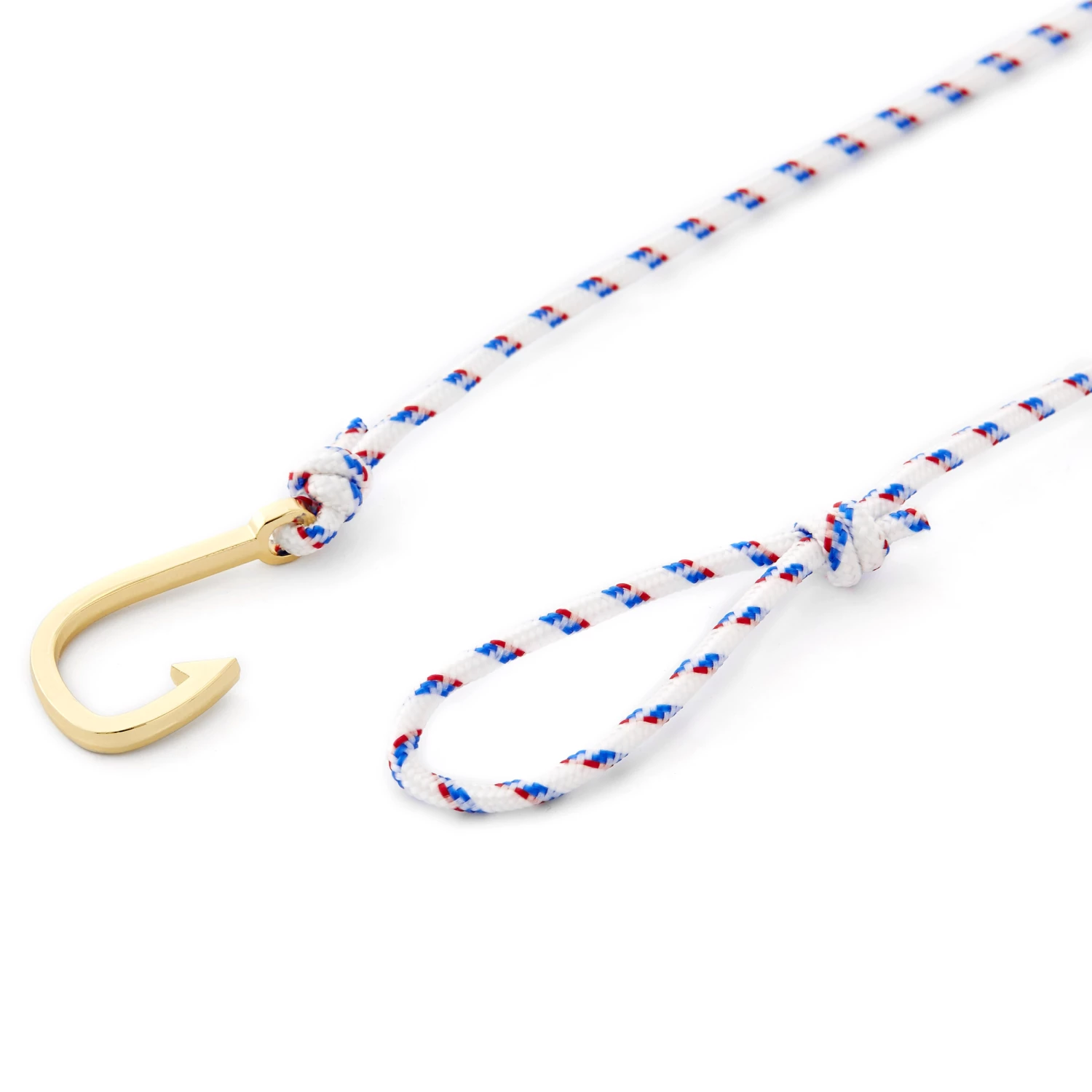 Tailor Toki White & Gold-Tone Fish Hook Bracelet 2 Tailor Toki White & Gold-Tone Fish Hook Bracelet - Image 2