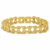 Fort Tempus Gold-Tone Stainless Steel Bike Chain Bracelet