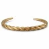 Fort Tempus Matte Gold-Tone Spiral Cuff Bracelet