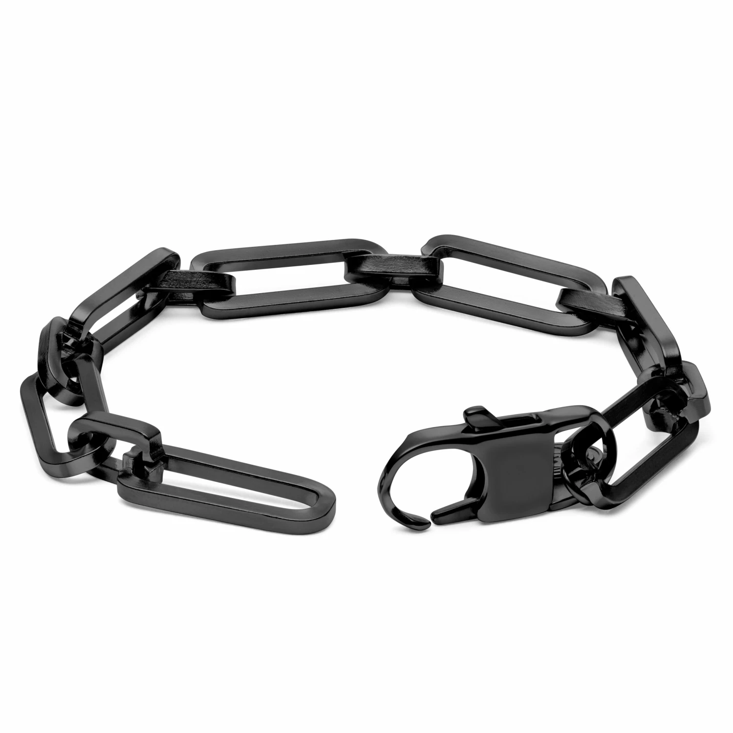 Lucleon Amager | Gunmetal Stainless Steel Cable Chain Bracelet 2 Lucleon Amager | Gunmetal Stainless Steel Cable Chain Bracelet - Image 2