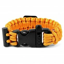 Tailor Toki Wide Orange Paracord Compass Bracelet -MEN'S BRACELETS Sales Store 3 2 132