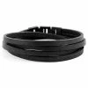 Lucleon Roy | Dark & Black Double Strap Bracelet