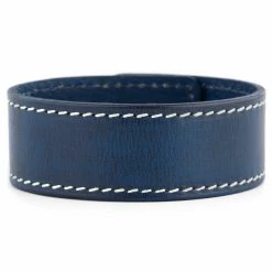 Salt & Hide Blue Buffalo Leather Bracelet