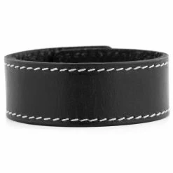 Salt & Hide Black Buffalo Leather Bracelet