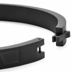 Lucleon Arie | Black Stainless Steel Ad Astra Bangle Bracelet -MEN'S BRACELETS Sales Store 4 4 zvzdaa