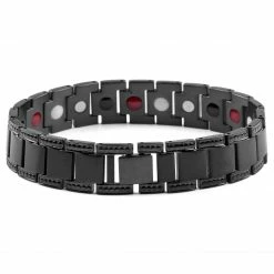 Fort Tempus Black Titanium Link Chain Bracelet -MEN'S BRACELETS Sales Store 4 4 115