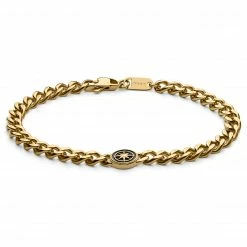 Arkai Atlas | Gold-tone North Star Bracelet