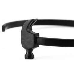 Fort Tempus Black Stainless Steel Hammer Cuff Bracelet -MEN'S BRACELETS Sales Store 5 3 15fe7fd77f3c2ce0288bd561526ee4e3