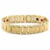 Fort Tempus Gold-Tone Titanium Link Chain Bracelet