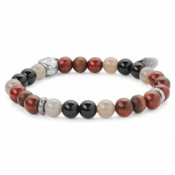 Waykins Wave | Onyx, Quartz & Wooden Bracelet 9 Waykins Wave | Onyx, Quartz & Wooden Bracelet -MEN'S BRACELETS Sales Store 5 3 copy 19
