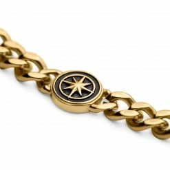 Arkai Atlas | Gold-tone North Star Bracelet -MEN'S BRACELETS Sales Store 5 3a1867e4087948a2a88b37ecbd8eb19ea8 3