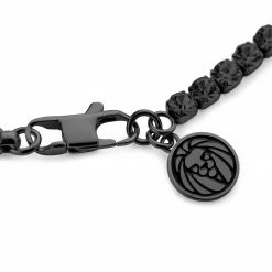 Lucleon Amager | Black Zirconia Stainless Steel Chain Bracelet -MEN'S BRACELETS Sales Store 5 3leec73ee1c7daa1f8ebee12c9b1f18c44 3
