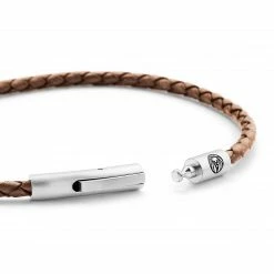 Lucleon Collins | 3mm Rusty Brown Woven Leather Bracelet -MEN'S BRACELETS Sales Store 6 3.9c9edf465cf36500313f9fc698c0b777 2