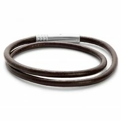Lucleon Collins | Simple Brown Leather Wrap Around Cord Bracelet 9 Lucleon Collins | Simple Brown Leather Wrap Around Cord Bracelet -MEN'S BRACELETS Sales Store 7 2.c7714e3cfd0f4d54f279760487c0c40d 2