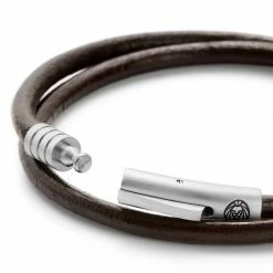 Lucleon Collins | Simple Brown Leather Wrap Around Cord Bracelet 10 Lucleon Collins | Simple Brown Leather Wrap Around Cord Bracelet -MEN'S BRACELETS Sales Store 7 3.593698d31a01ee86fd5e3326228e7616 2