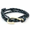 Tailor Toki Black & Gold-Tone Fish Hook Bracelet