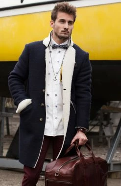 Salt & Hide Red Buffalo Leather Bracelet -MEN'S BRACELETS Sales Store billed 1 167