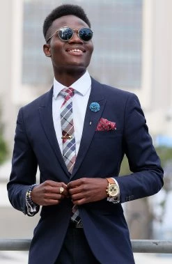 Lucleon Miro | Black Lava Rock & Blue Agate Bracelet Set -MEN'S BRACELETS Sales Store billed 1 379