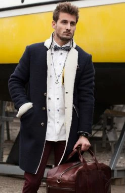 Salt & Hide Black Buffalo Leather Bracelet -MEN'S BRACELETS Sales Store blackbracelet3