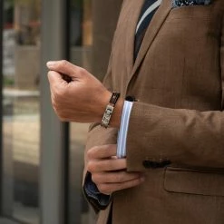 Lucleon Icon | Brown & Black Leather Cord Bracelet -MEN'S BRACELETS Sales Store dkakjdka 1