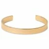 Lucleon Gold-Tone Cuff Bracelet