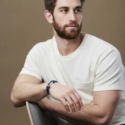 Tailor Toki Cobalt Blue & Gold-Tone Anchor Bracelet -MEN'S BRACELETS Sales Store jwm megashoot brace 1 10139 b