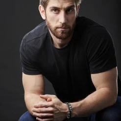 Fort Tempus Bolo | Double Black Leather Cord Bracelet -MEN'S BRACELETS Sales Store jwm megashoot brace 1 3161