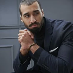 Neshraw Black Onyx & Red Tiger's Eye Buddha Bracelet -MEN'S BRACELETS Sales Store jwm megashoot brace 1.2 11100