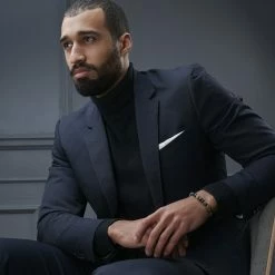 Neshraw Black Lava Rock & Alabaster Bracelet -MEN'S BRACELETS Sales Store jwm megashoot brace 1.2 11112