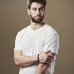 Lucleon Emerald Green Agate Bracelet -MEN'S BRACELETS Sales Store jwm megashoot brace 2 19727