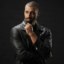 Lucleon 8mm Gold-Tone Stainless Steel Curb Chain Bracelet -MEN'S BRACELETS Sales Store jwm megashoot bracelets 15100 1.2